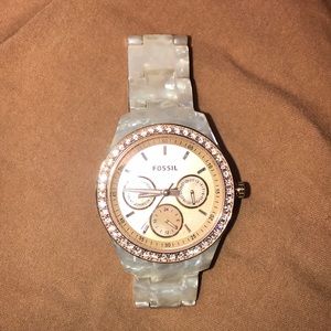 Fossil Rose gold watch